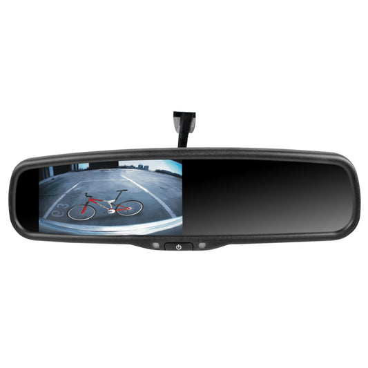 RYDEEN MV436S Universal Mount Car Video 4.3" LCD Rear View Mirror Monitor