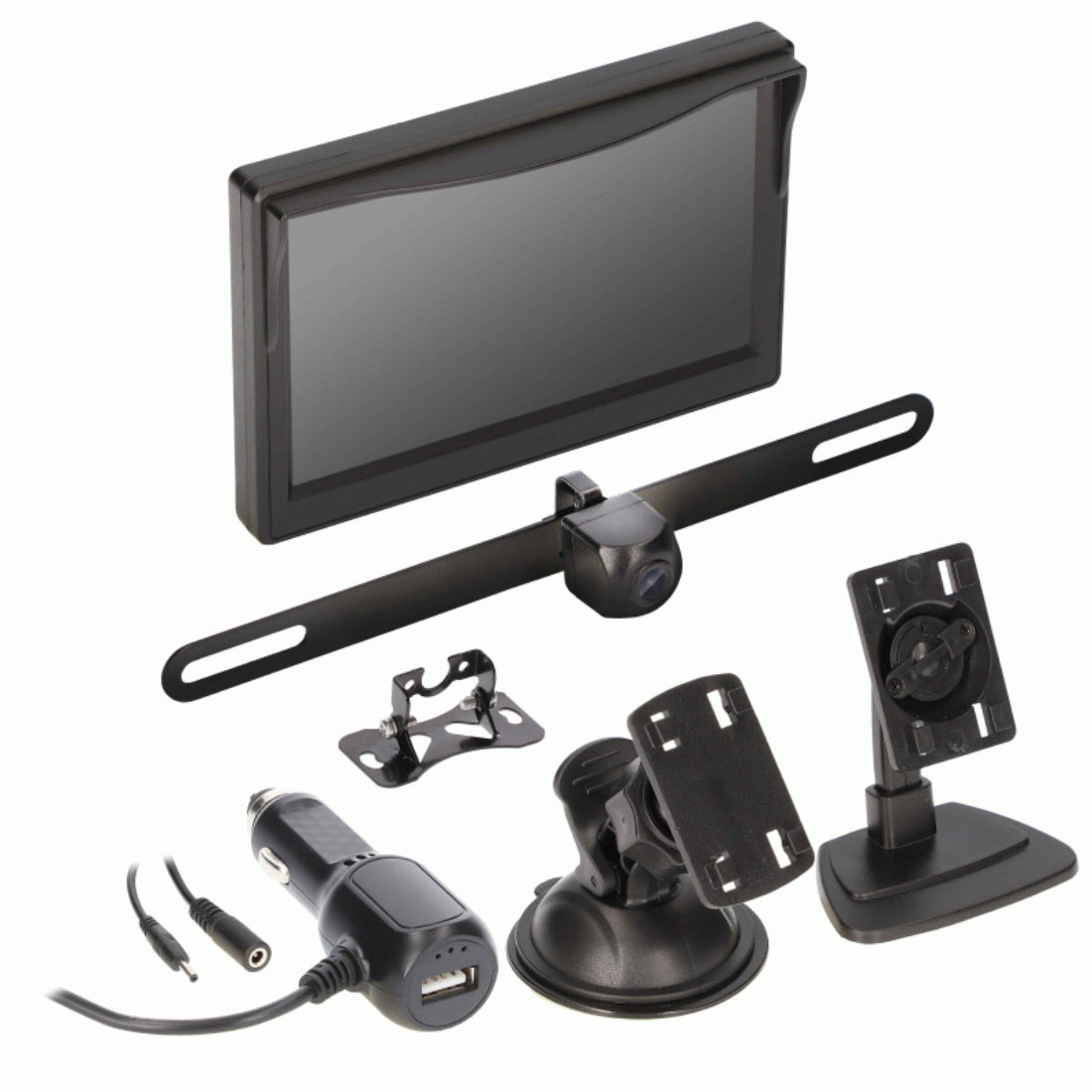 iBeam TE-WKMN5 5" LCD Wireless Monitor and Back-Up Camera Kit - 20m / 65ft Range