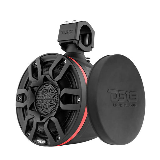 DS18 NXL-X8PRO/BK 8" 500W Max Marine Compact Wakeboard Tower Speakers (Black)