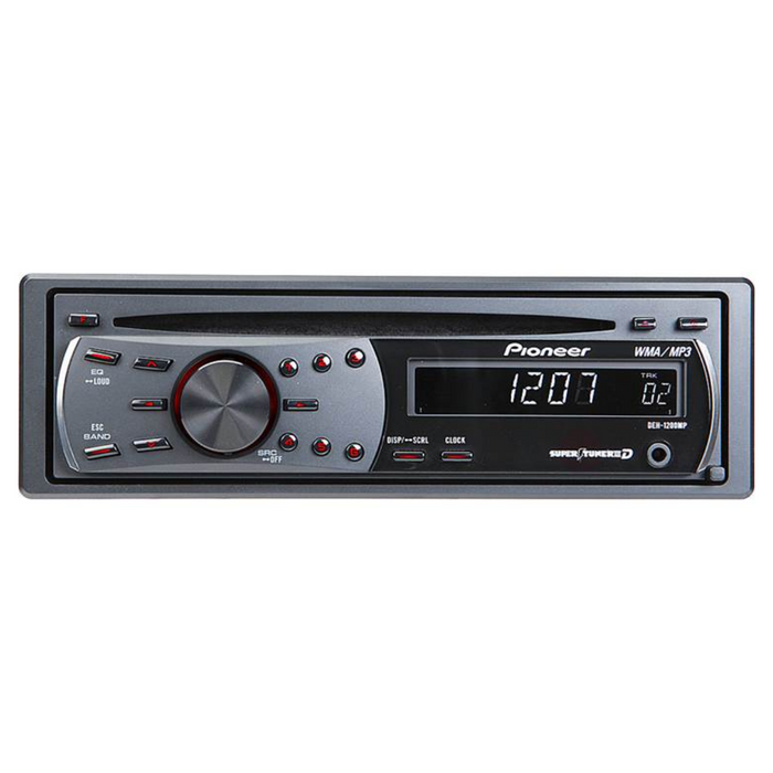 Pioneer DEH-1200MP 1-DIN Car Stereo In-Dash CD Receiver with MP3/WMA Playback