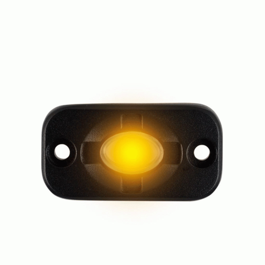 Heise by Metra HE-TL1A 1.5 x 3 Inch Auxiliary 3 LED Lighting Pod - Amber