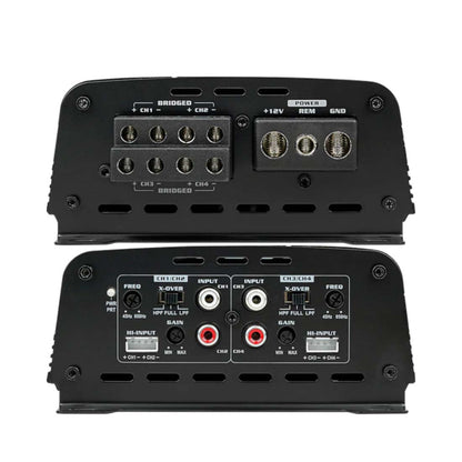 Audiopipe APMOX-450.4 4-Channel 1800 Watts Class-D Full Range Mini Amplifier