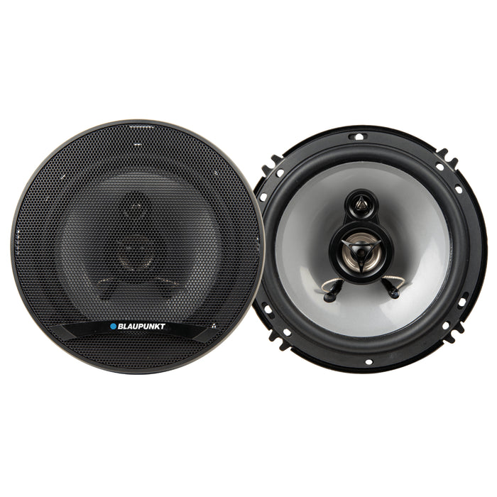 Blaupunkt GTX630 3-Way Coaxial Speakers 6.5" | 300 Watts Peak Power