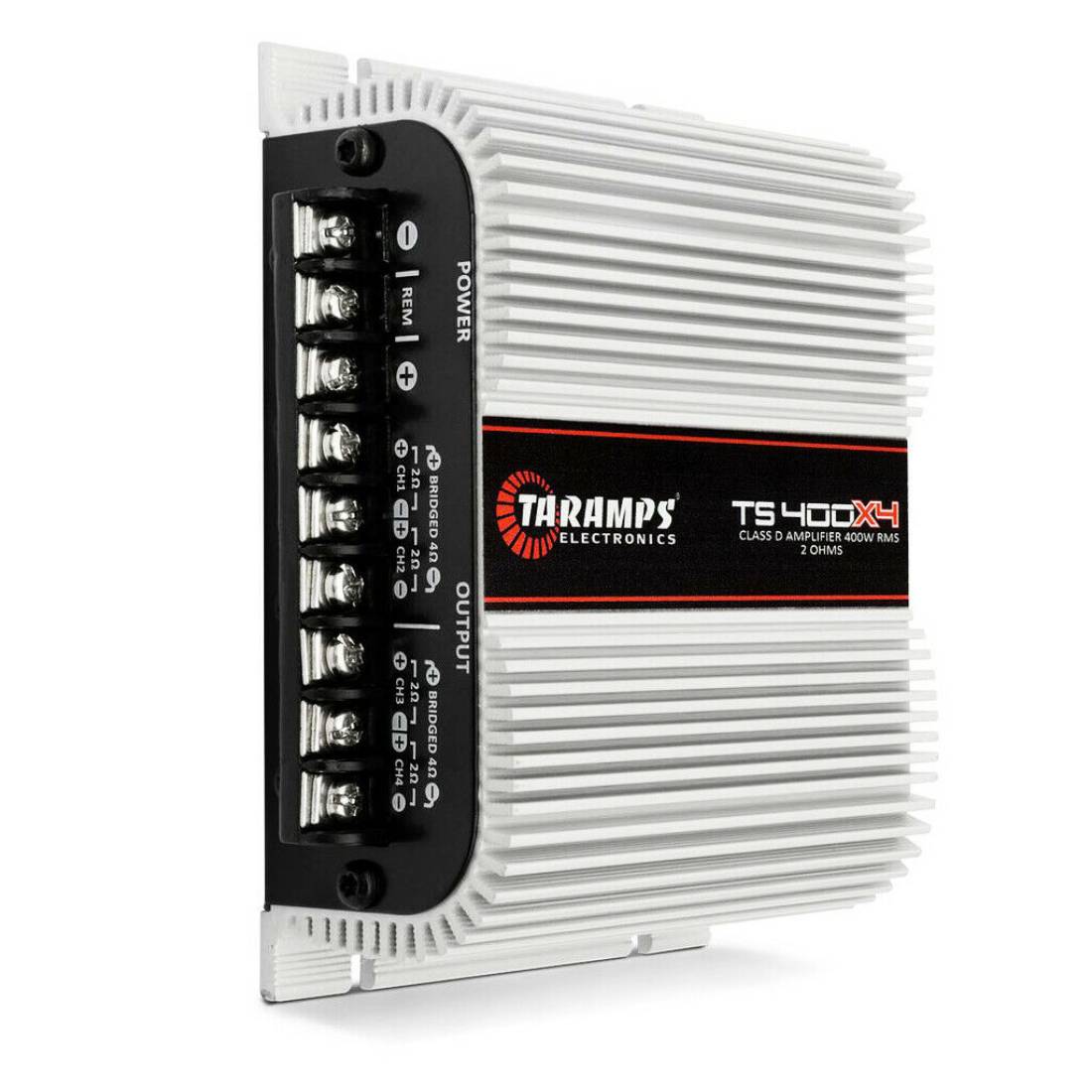 TARAMPS TS 400X4 400 Watts Max Power 2 Ohms 4 Channel Full Range