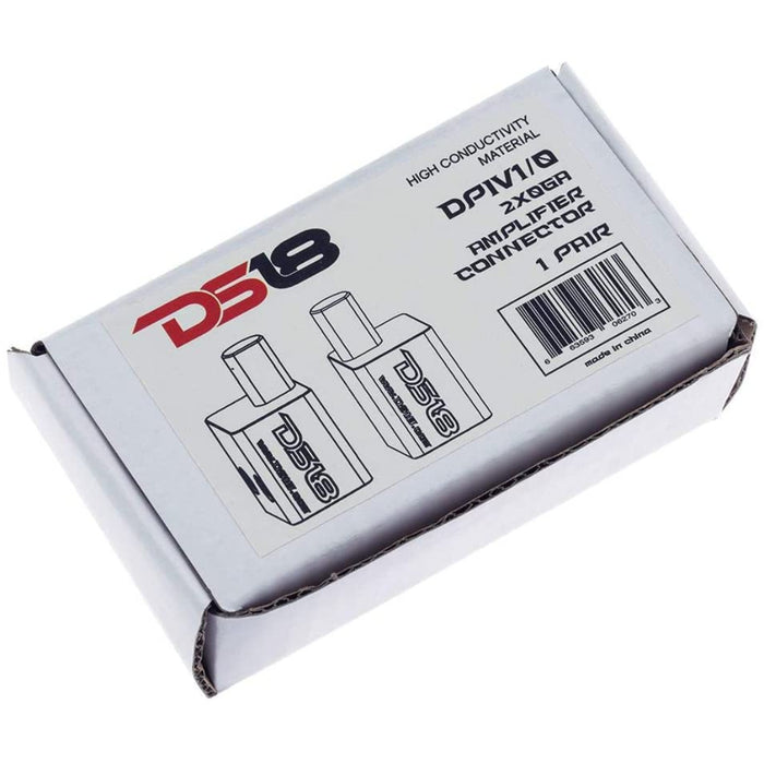 DS18 DPIV1/0 Dual 1/0 Gauge to 0 Gauge Input Adapter Pin Offset Amp Install