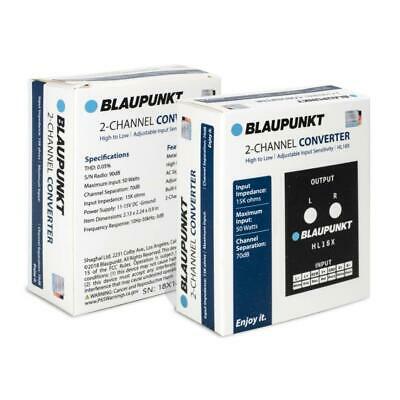 Blaupunkt HL18X 2 Channel High to Low Built-In 12V Remote Level Converter
