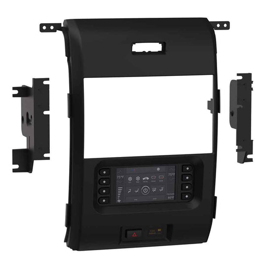 Metra 108-FD2B 2-DIN Install Dash Kit for Pioneer 8" Radio of Ford F-150 2013-14
