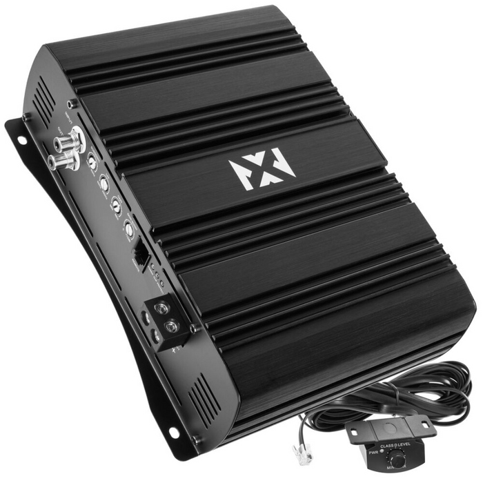 NVX XAD12 1-CH Monoblock 1500W RMS Class-D 1-Ohm Stable Full-Bridge Amplifier