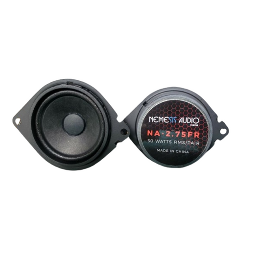 Nemesis Audio NA-2.75 2.75" 50 Watts RMS 4-Ohms Full-Range Car Speakers