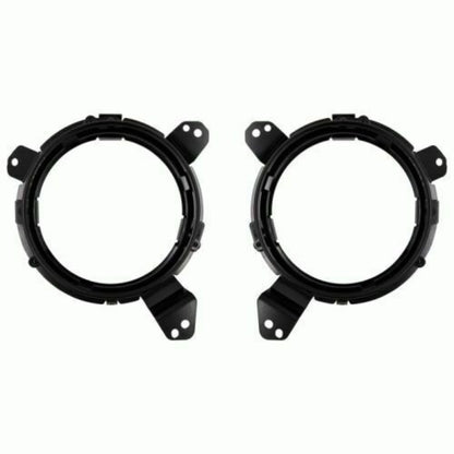 Metra JP-JLB7 7" LED Headlight Adapter Brackets for Jeep Wrangler JL 2018-Up