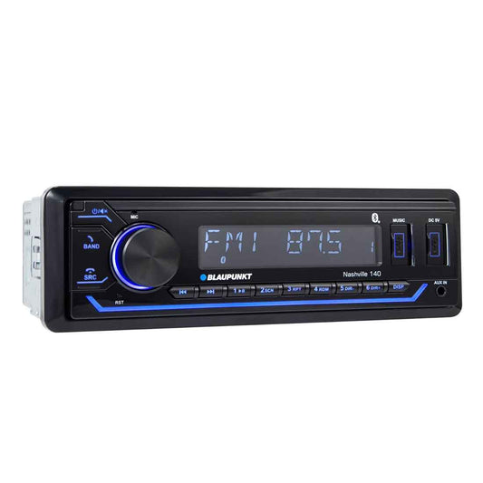 Blaupunkt NASHVILLE 140 1-DIN Bluetooth/USB/MP3 Car Stereo Digital Media Receiver