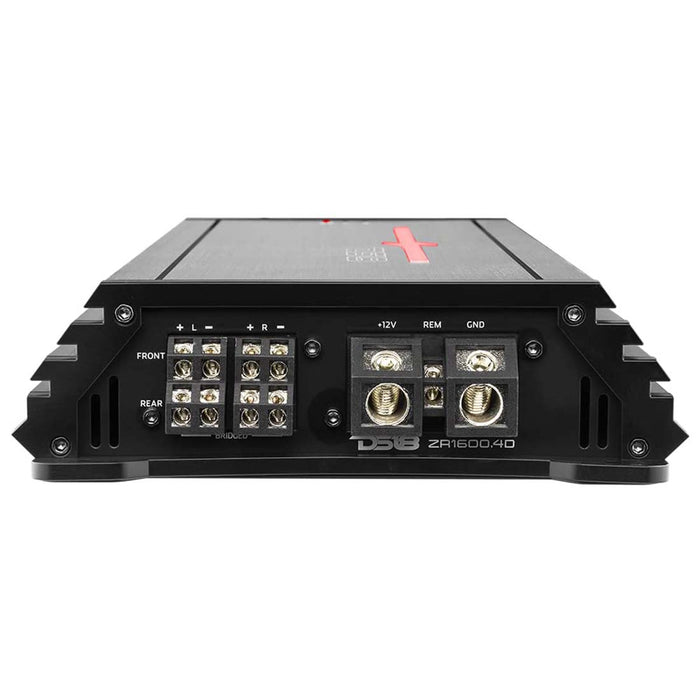DS18 ZR1600.4D 4-Channel 7200W Peak Class-D Full Range Car Audio Amplifier