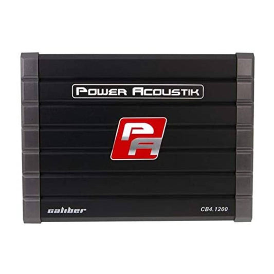 Power Acoustik CB4-1200 1200 Watts Max 4 Channel 2 Ohm Stable Car