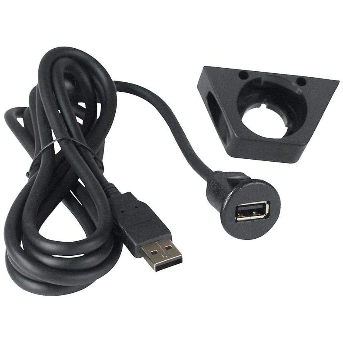PAC USBDMA6 6FT Car Stereo Dash Mount USB Extension Cable Adapter