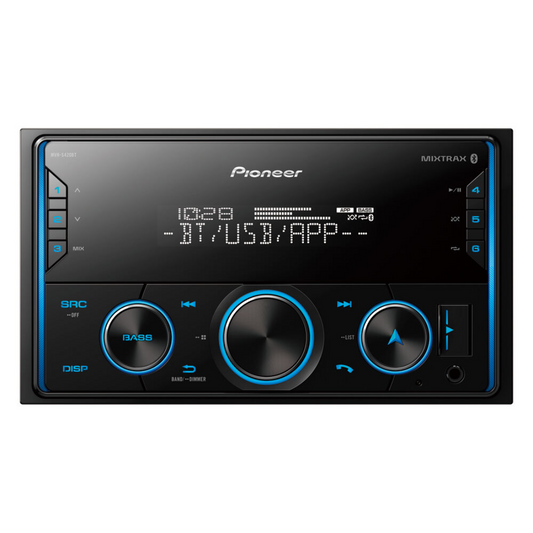 Pioneer MVH-S420BT 1-DIN Car Stereo In-Dash Digital Media Receiver w/ Bluetooth