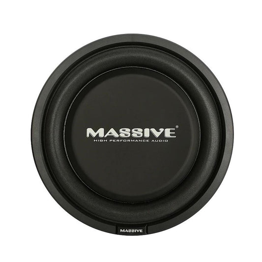 Massive Audio UFO10 10" 600W Max Dual 4-Ohm Voice Coil DVC Car Slim Subwoofer