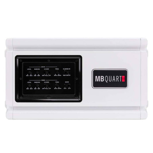 MB QUART NA3-560.4 560 Watts Max 4 Channel Marine Nautic Heat Sink Car Speaker Amplifier