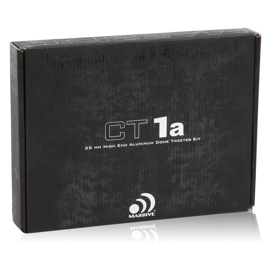 Massive Audio CT1A 120 Watts Max Power 25mm (1 Inch) 4-Ohms Car Stereo Aluminum Dome Tweeters