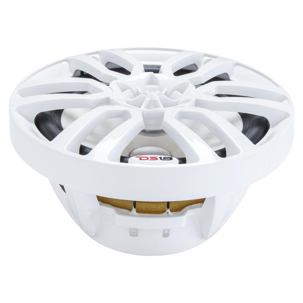 DS18 NXL-6 HYDRO 6.5" 2-Way Marine Speakers with Integrated RGB LED Lights 300 Watts White
