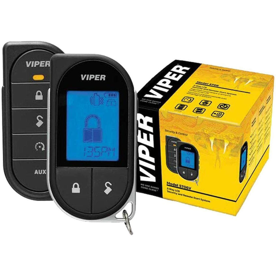 Viper 5706V Keyless Entry 2-Way Security & Remote Start System w/ LCD Display