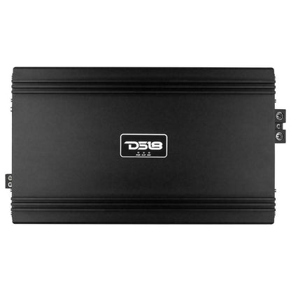 DS18 GFX-8K1 8000W 1-CH Monoblock 1 Ohm Class D Full Range Car Audio Amplifier