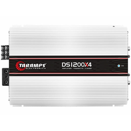 Taramps DS1200X4 2 Ohms 300W RMS 4-Channel Class-D Stereo Car Audio Amplifier