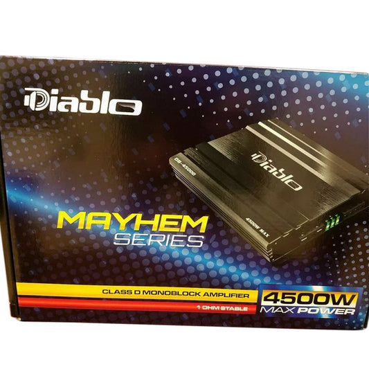 Diablo DB-12D4 V.2 12 3500W Max Dual 4-Ohms Voice Coil Car Audio Subwoofer