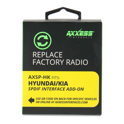 Axxess AXSP-HK Amplifier Retention Wiring Interface for Hyundai/Kia 2012-Up