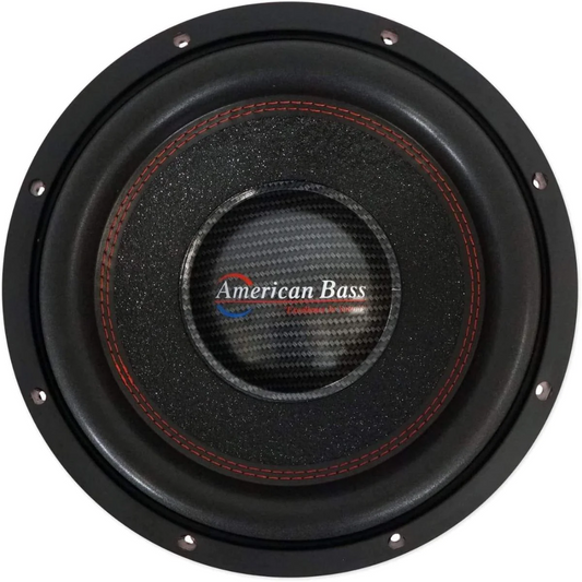 American Bass HAWK-1244 12" 3000W Max Dual 4-Ohm Voice Coil DVC Car Subwoofer