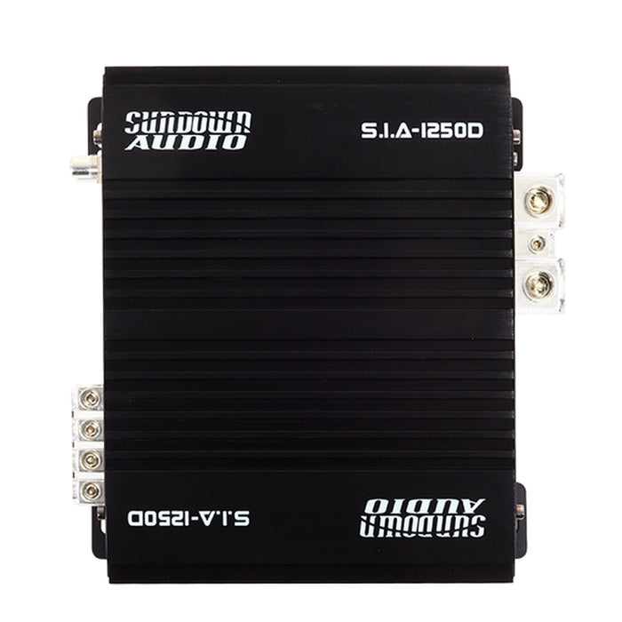 Sundown Audio SIA-1250D 1250W RMS 1-CH Monoblock Class-D Car Stereo Amplifier