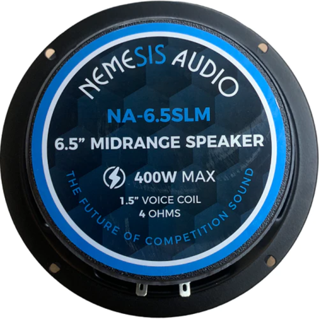 Nemesis Audio NA-6.5SLM 6.5" 400W Max 4-Ohms Car Audio Bullet Midrange Speaker