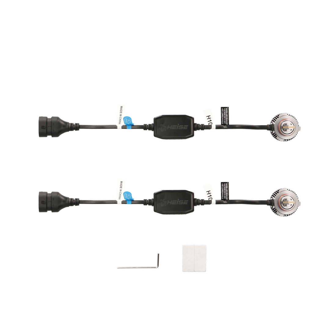 Heise HE-H10PRO H10 Pro Series Single Beam Replacement Headlight LED Bulb Kit