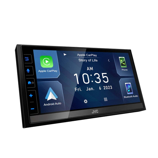 JVC KW-M788BH 2-DIN 6.8" Apple CarPlay Android Auto Digital Multimedia Receiver