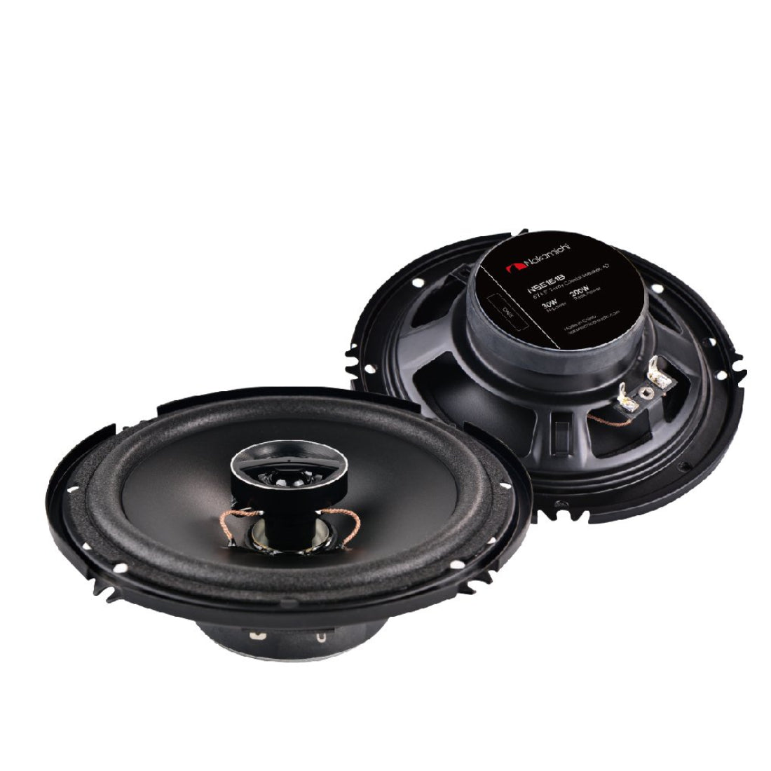 NAKAMICHI NSE1618 6" 200 Watts Peak Power 4 Ohms Coaxial Speakers