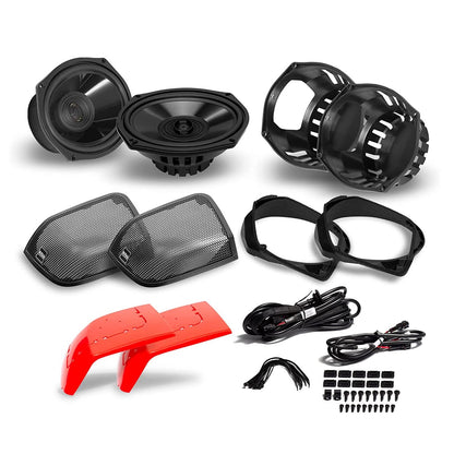 Boss Audio BHD14 6" x 9" 2-Way Saddlebag Speaker Kit for Harley Davidson 2014+