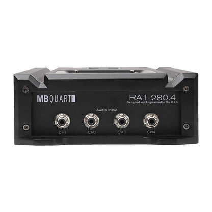 MB Quart RA1-280.4 280 Watts Max 4-Channel Class-D Car Audio Amplifier