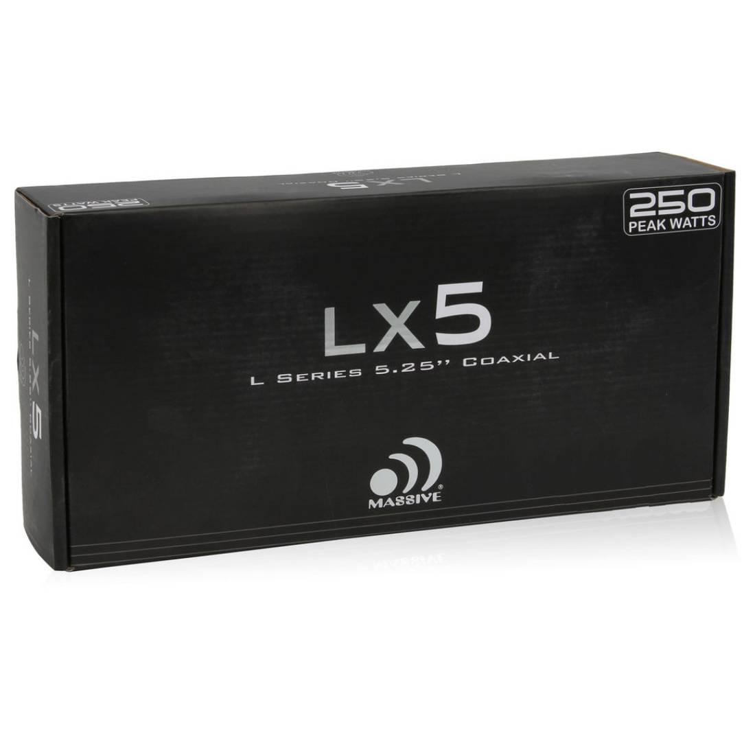 Massive Audio LX5 250 Watts 4 Ohm 5.25" 2-Way Coaxial Car Audio Speakers