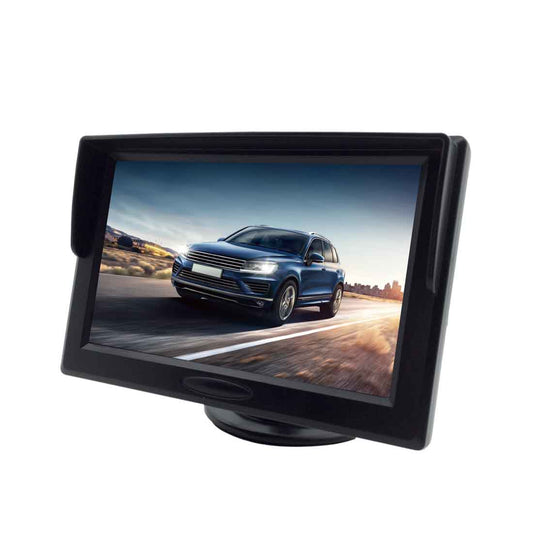 Rydeen BM500S 5" TFT LCD Screen Stand Alone Back-Up Monitor w/ 2 Video Inputs
