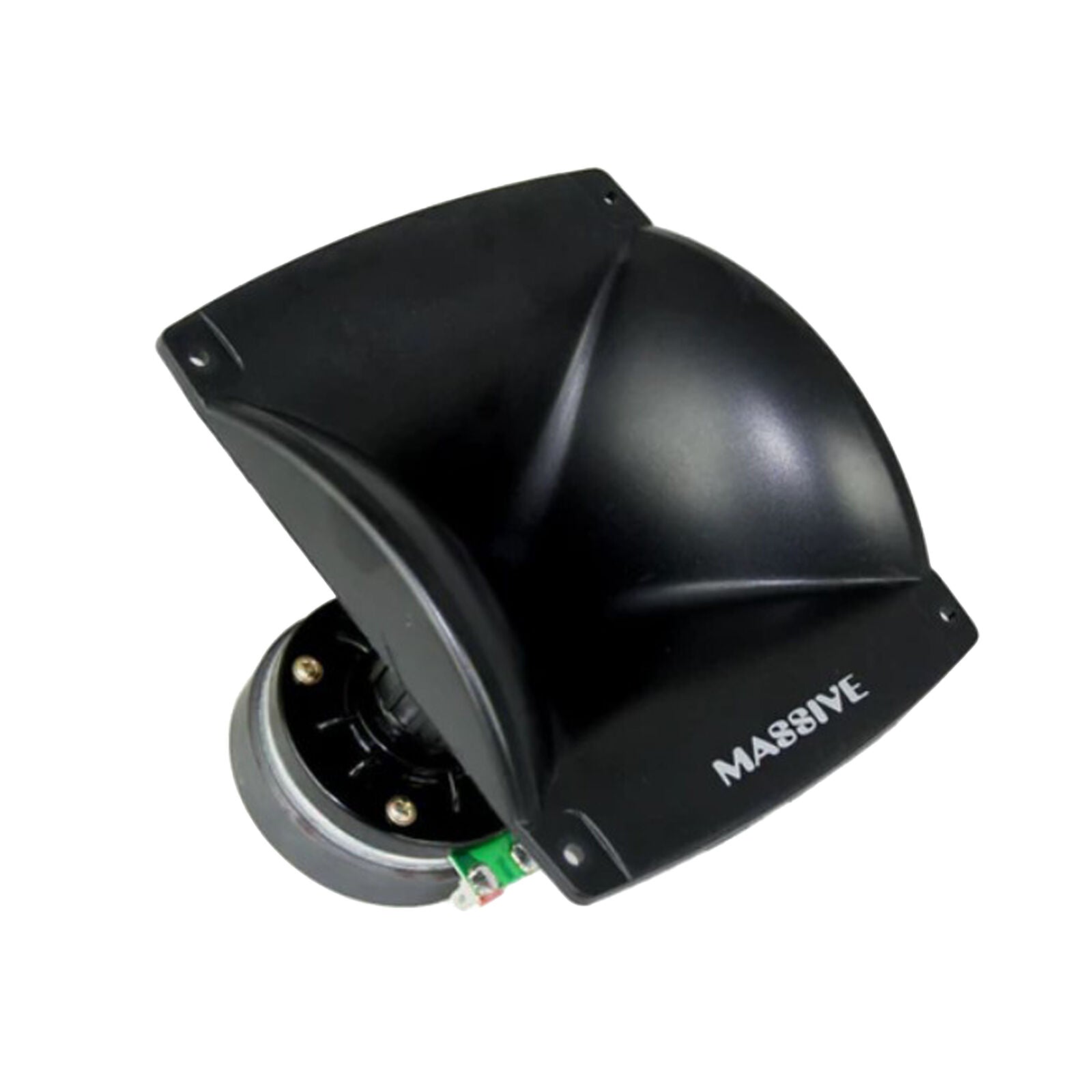 Massive Audio F3 1" Screw-On Car Audio ABS 60x40 Bi-Radial Flare Horn