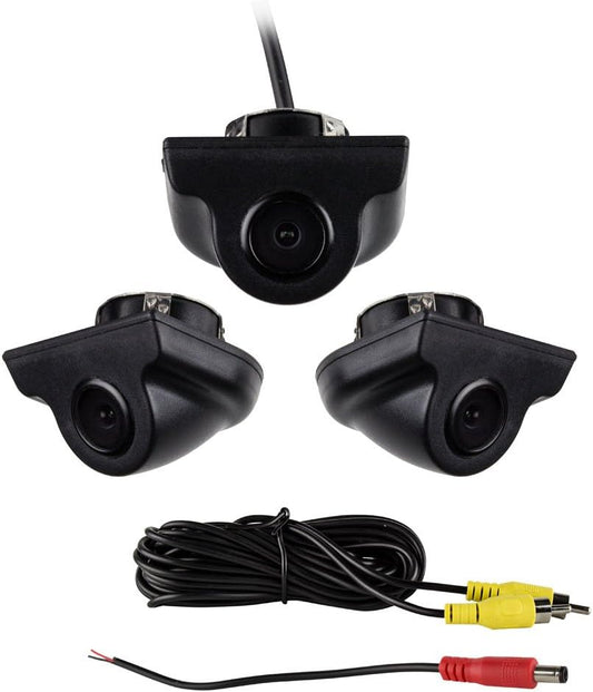 iBeam TE-BSC Universal 170 Degree Flush Mount Black Snap-In Back-Up Camera