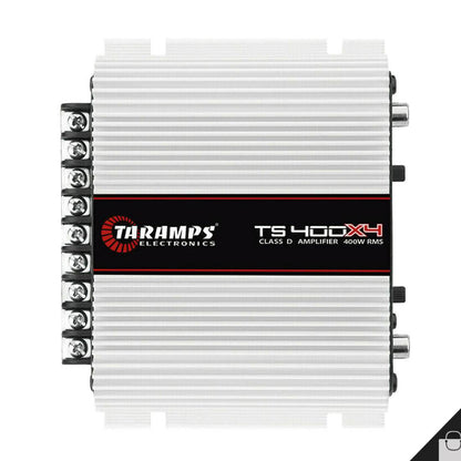 TARAMPS TS 400X4 400 Watts Max Power 2 Ohms 4 Channel Full Range Car Audio Amplifier