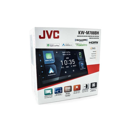 JVC KW-M788BH 2-DIN 6.8" Apple CarPlay Android Auto Digital Multimedia Receiver