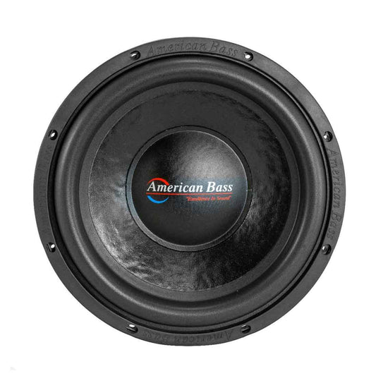 American Bass DX-12 12" 600W Max Single 4-Ohm Voice Coil SVC Car Audio Subwoofer
