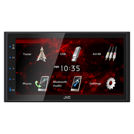 JVC KW-M180BT 2-DIN Bluetooth Digital Multimedia Receiver w/ 6.8" Touchscreen