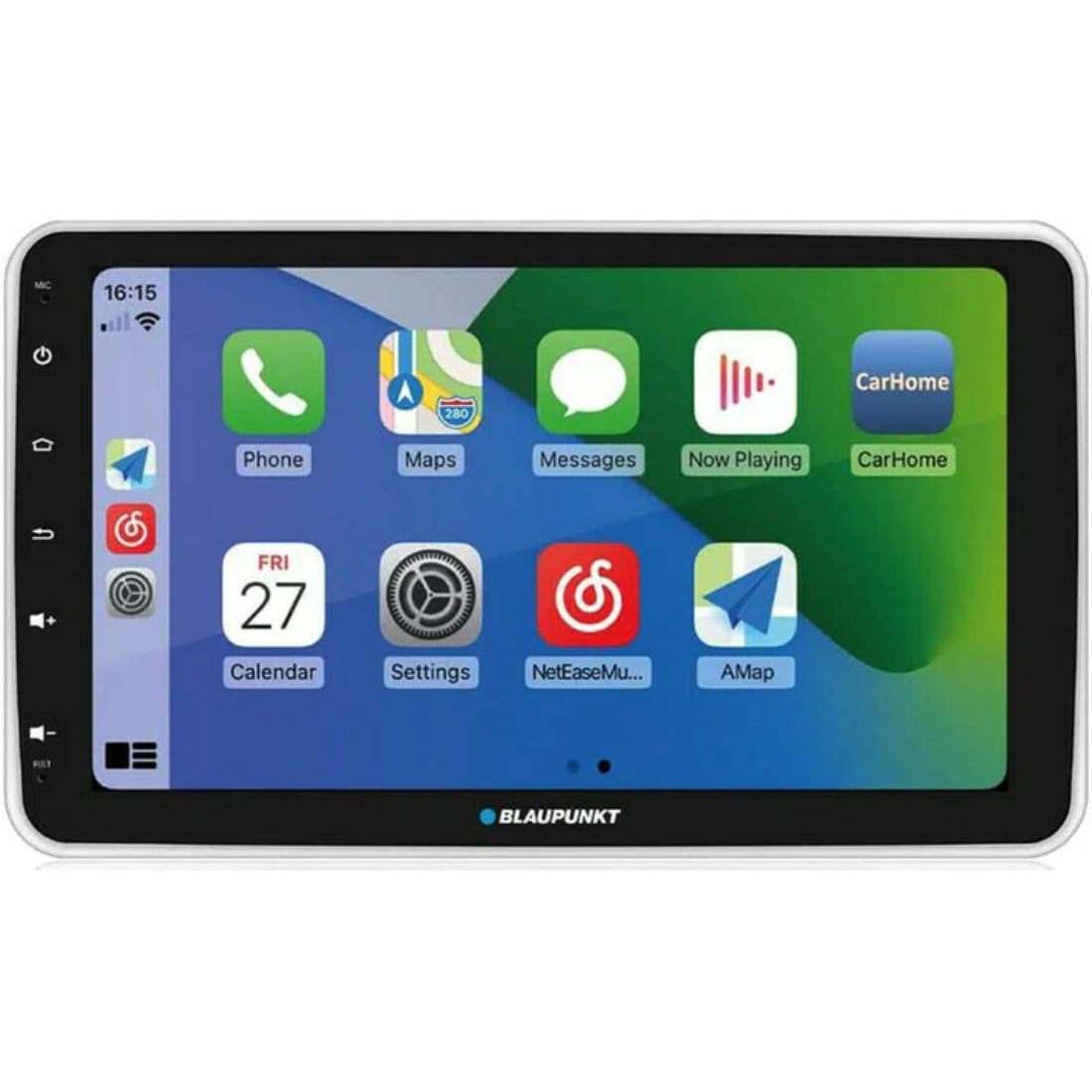 Blaupunkt BAY 99WL 1-DIN Bluetooth Digital Multimedia 10.1" Touchscreen Receiver