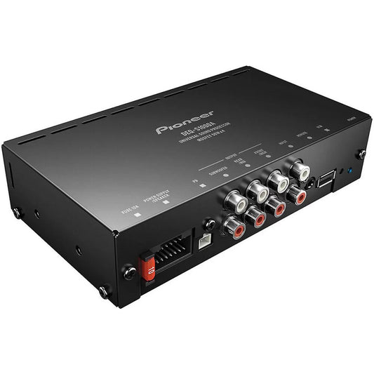 Pioneer DEQ-S1000A Compact 4-Channel Car Amplifier w/ Digital Signal Processing