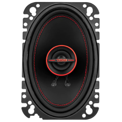 DS18 G4.6Xi GEN-X 4" x 6" 2-Way 135W Max 4-Ohms Car Audio Coaxial Speakers