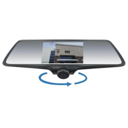 Boyo VTR50M Rear-View Mirror with 5" HD Monitor, 360° Camera, and Built-in DVR