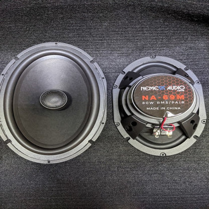 Nemesis NA-69M Mystical Series 6X9 80 Watts RMS per/ Pair Car Audio Speaker